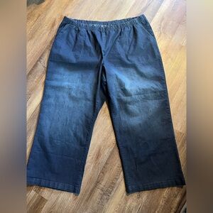 Woman within denim pants size 36w (4x)